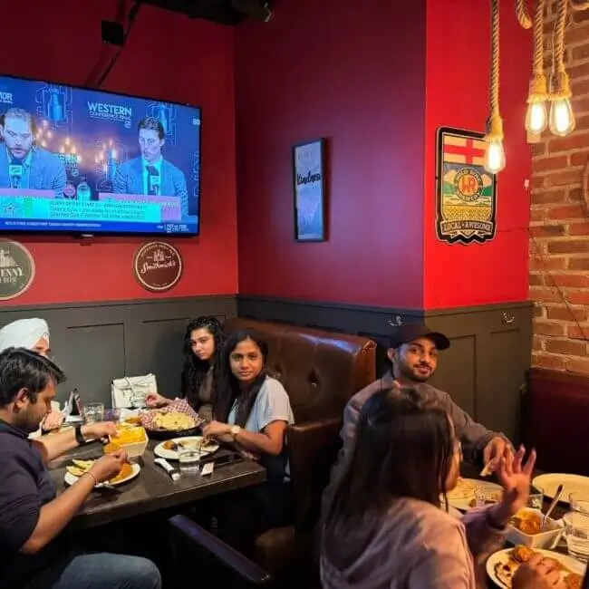 fun in the best indian restaurant in the town masalal lounge and grill downtown calgary