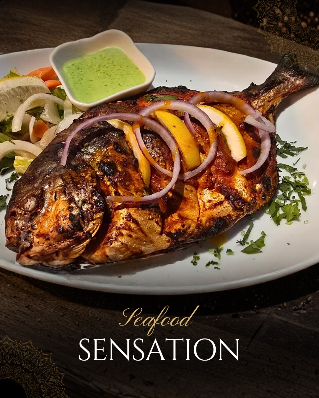 Beige and Maroon Traditional Kebab Restaurant Food Instagram Post (11)